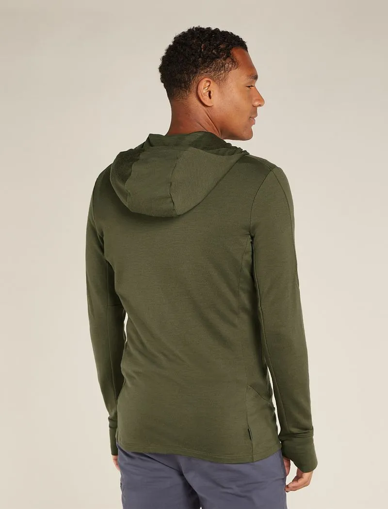 Icebreaker Merino 260 Quantum Long Sleeve Zip Hoodie - Man - Loden - Size S sold by Icebreaker product image thumbnail 2