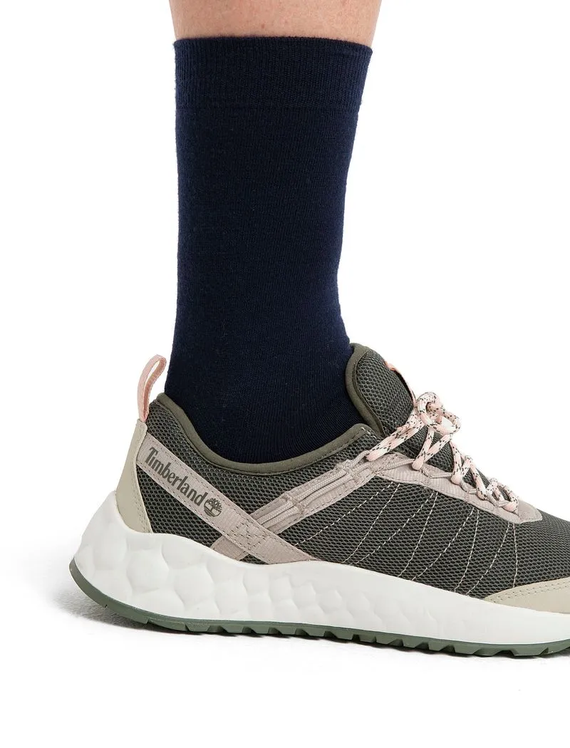 Icebreaker Merino Lifestyle Fine Gauge Crew Socks - Woman - Midnight Navy/loden - Size LXL sold by Icebreaker product image thumbnail 3