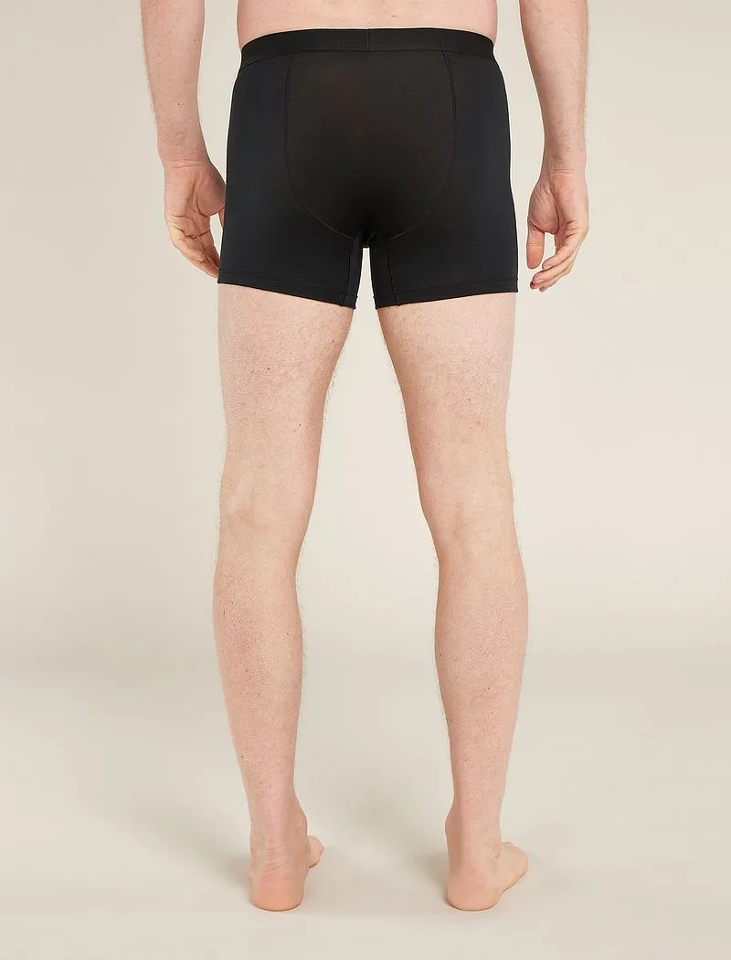 Icebreaker Merino Blend 125 Cool-Lite™ Anatomica Boxers - Man - Black - Size XXL sold by Icebreaker product image thumbnail 2
