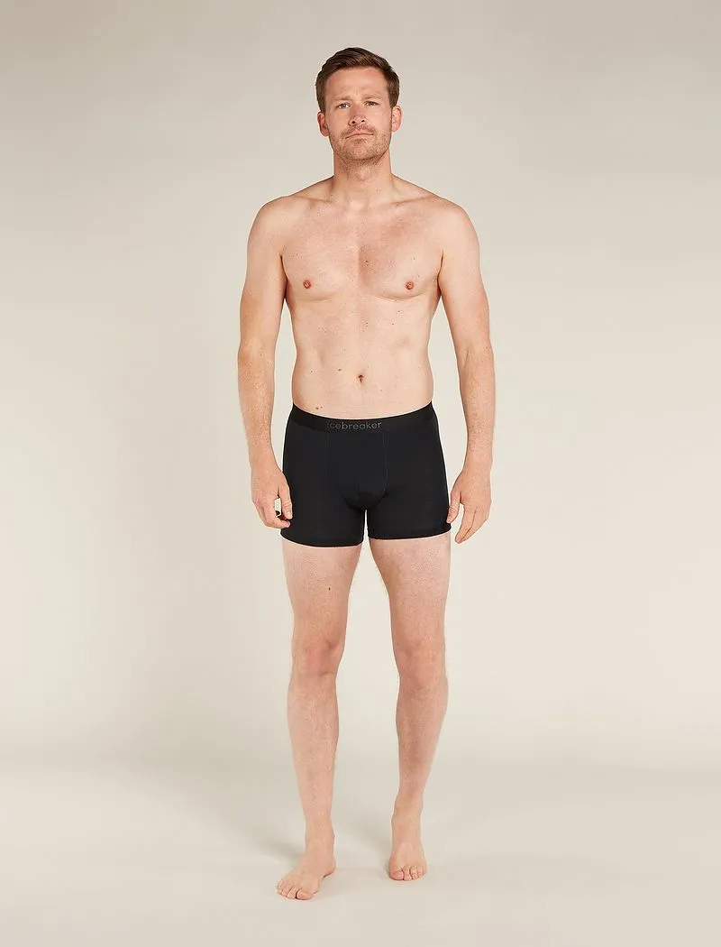 Icebreaker Merino Blend 125 Cool-Lite™ Anatomica Boxers - Man - Black - Size L sold by Icebreaker product image thumbnail 3