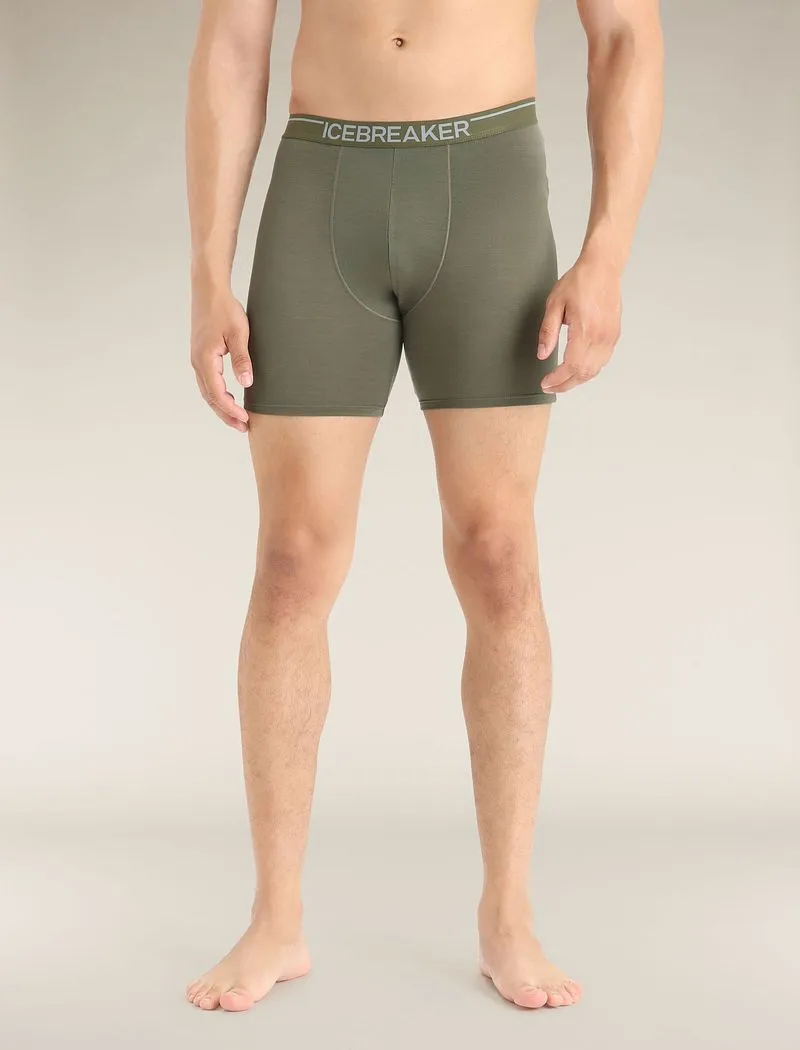 Icebreaker Merino 150 Anatomica Long Boxers - Man - Loden - Size S sold by Icebreaker