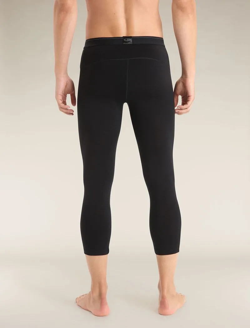 Icebreaker Merino 200 Oasis 3/4 Thermal Leggings - Man - Black - Size XS sold by Icebreaker product image thumbnail 2