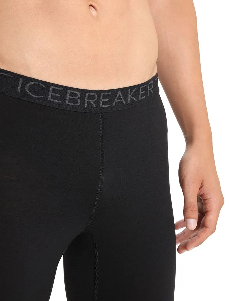 Icebreaker Merino 200 Oasis 3/4 Thermal Leggings - Man - Black - Size XS sold by Icebreaker product image thumbnail 4