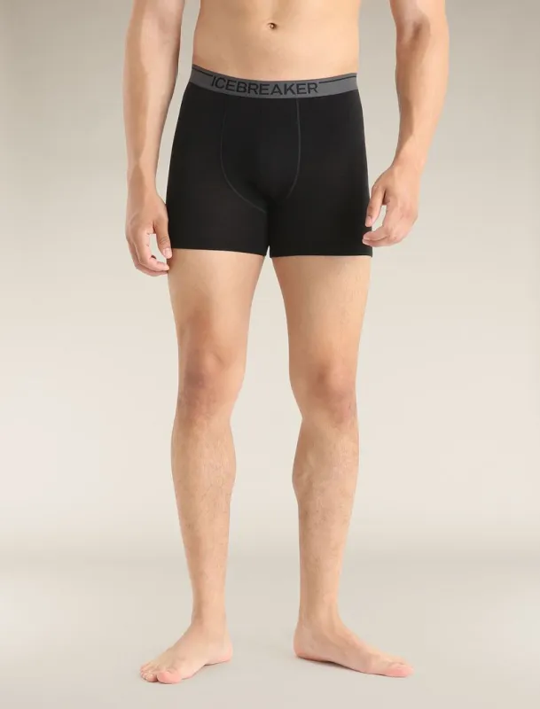Icebreaker Merino 150 Anatomica Boxers - Man - Black - Size XS sold by Icebreaker