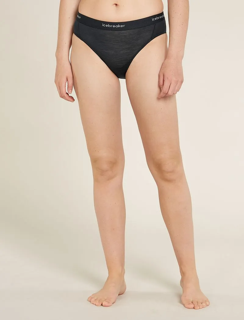 Icebreaker Merino Blend 125 Cool-Lite™ Sprite Hipster - Woman - Black - Size XL sold by Icebreaker