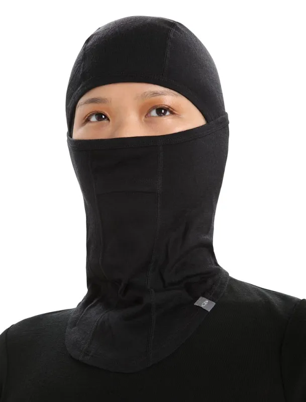 Icebreaker Merino 200 Oasis Balaclava - Man - Black sold by Icebreaker