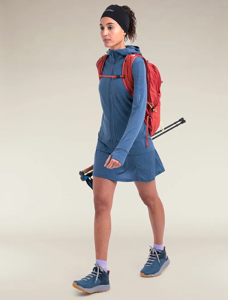 Icebreaker Merino 260 Quantum Long Sleeve Zip Hoodie - Woman - Dawn - Size L sold by Icebreaker product image thumbnail 3