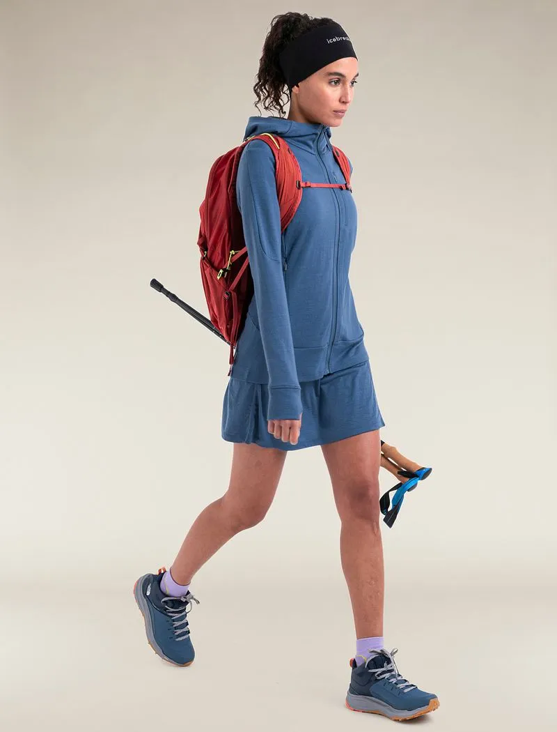 Icebreaker Merino 260 Quantum Long Sleeve Zip Hoodie - Woman - Dawn - Size L sold by Icebreaker product image thumbnail 4