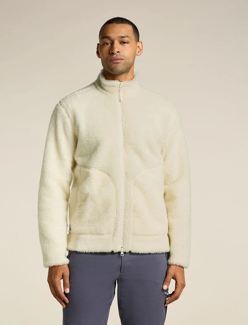 Icebreaker Merino Blend 960 RealFleece™ High Pile Long Sleeve Zip Jacket - Man - Undyed - Size XXL sold by Icebreaker