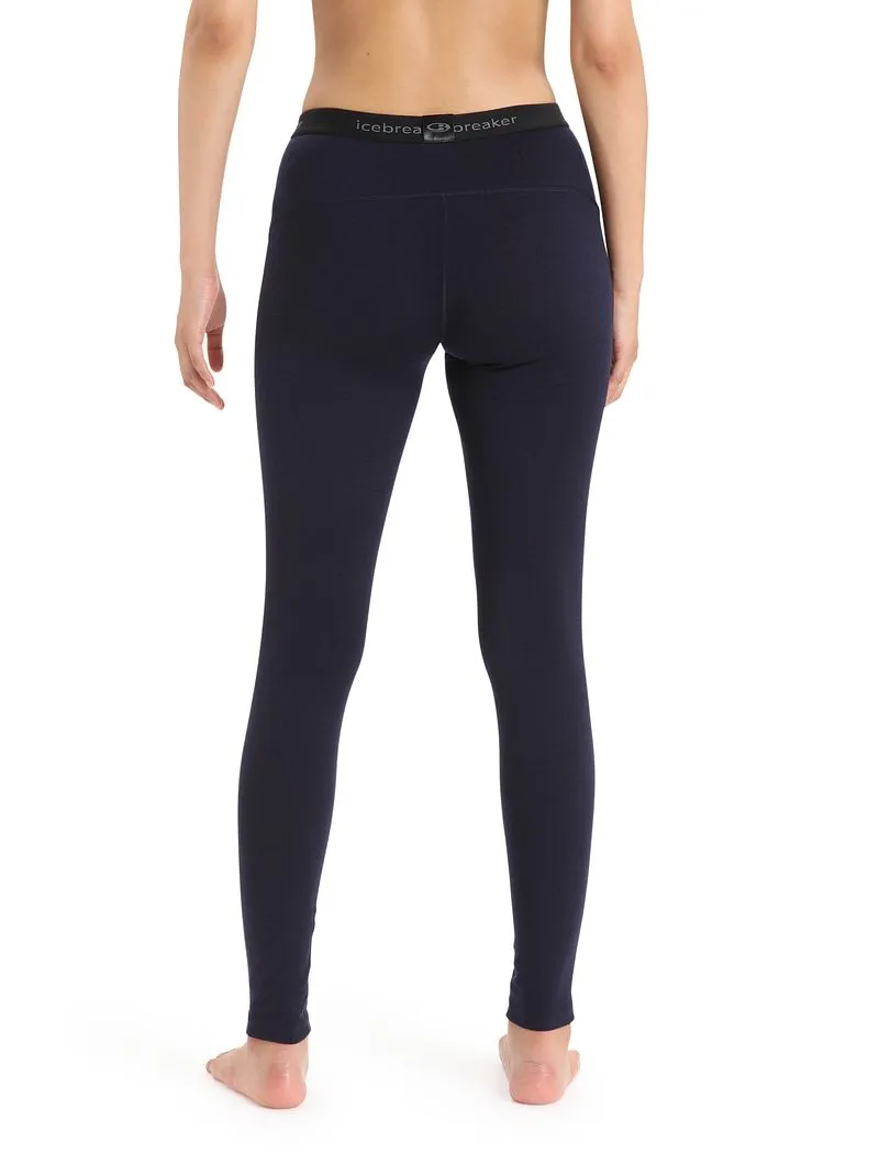 Icebreaker Merino 200 Oasis Thermal Leggings - Woman - Midnight Navy - Size XXL sold by Icebreaker product image thumbnail 5