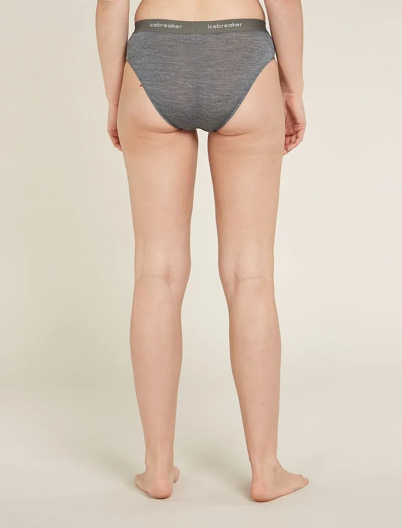 Icebreaker Merino Blend 125 Cool-Lite™ Sprite Hipster - Woman - Gritstone Heather - Size XS sold by Icebreaker product image thumbnail 2