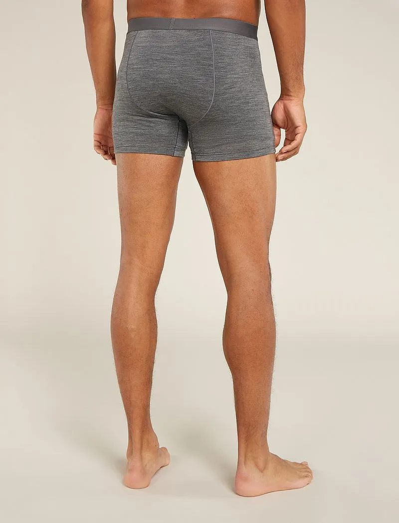 Icebreaker Merino Blend 125 Cool-Lite™ Anatomica Boxers - Man - Gritstone Heather - Size S sold by Icebreaker product image thumbnail 2