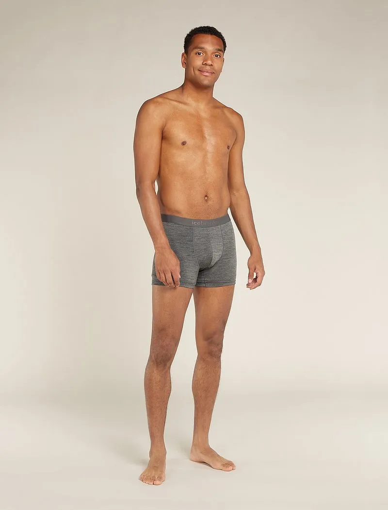 Icebreaker Merino Blend 125 Cool-Lite™ Anatomica Boxers - Man - Gritstone Heather - Size S sold by Icebreaker product image thumbnail 3
