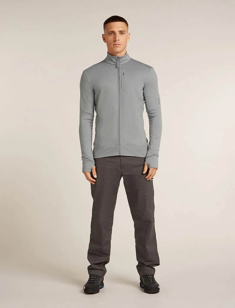Icebreaker Merino 260 Quantum Long Sleeve Zip Jacket - Man - Alloy - Size XXL sold by Icebreaker product image thumbnail 3