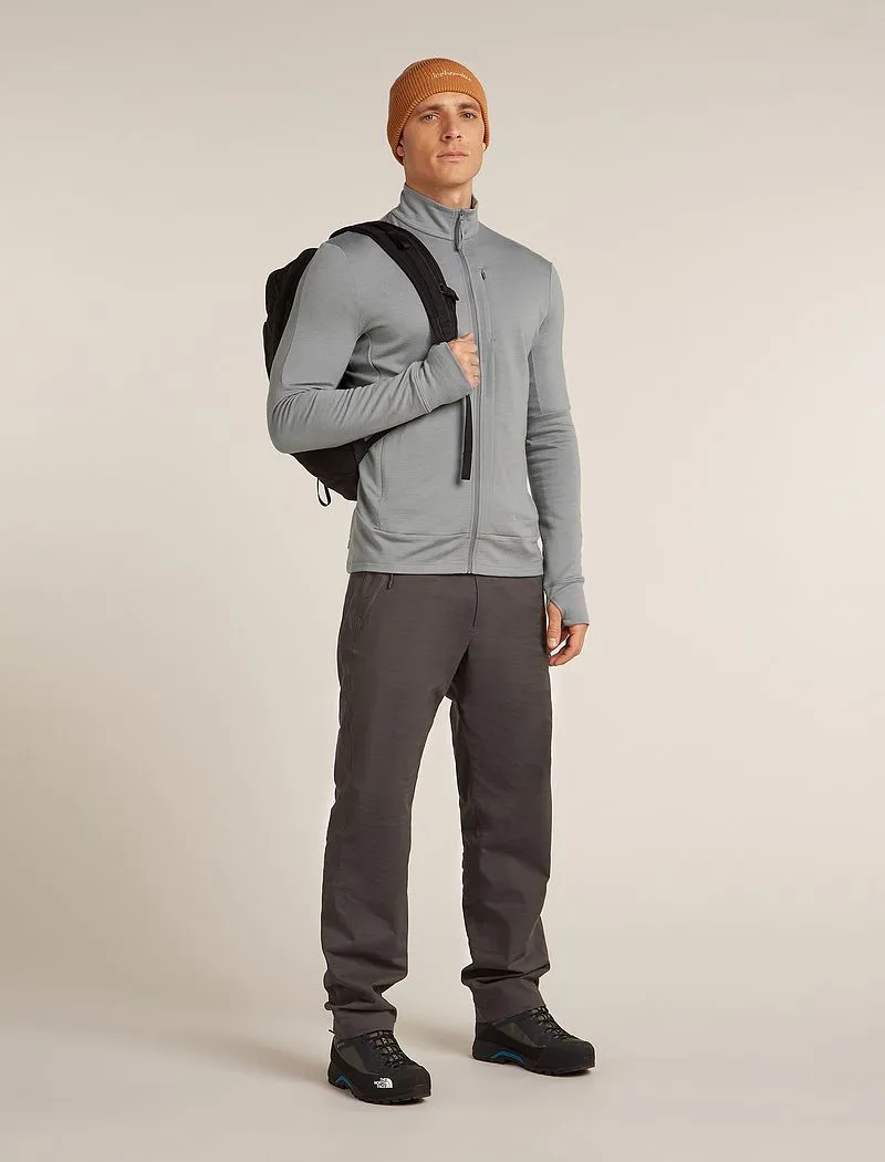 Icebreaker Merino 260 Quantum Long Sleeve Zip Jacket - Man - Alloy - Size XXL sold by Icebreaker product image thumbnail 4