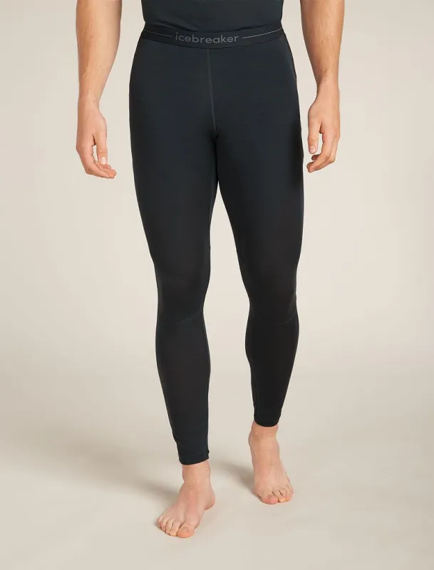 Icebreaker Merino Blend 125 ZoneKnit™ Thermal Leggings - Man - Black - Size XL sold by Icebreaker