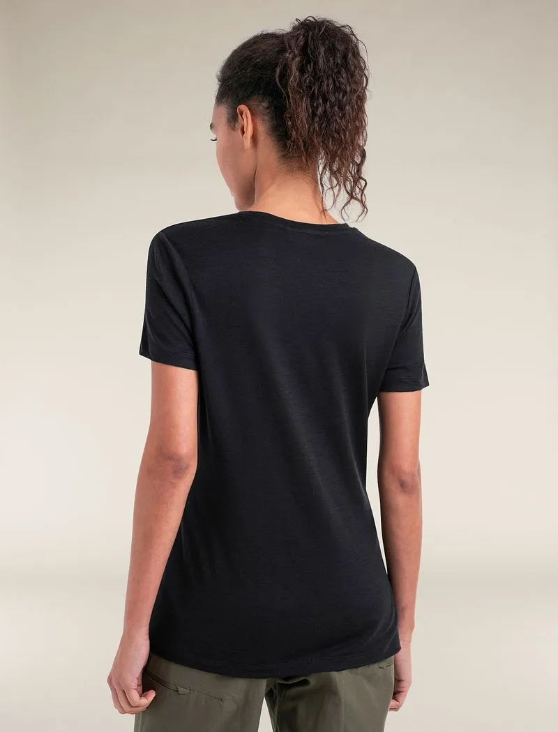 Icebreaker Merino 150 Tech Lite Short Sleeve T-Shirt - Woman - Black - Size XL sold by Icebreaker product image thumbnail 2