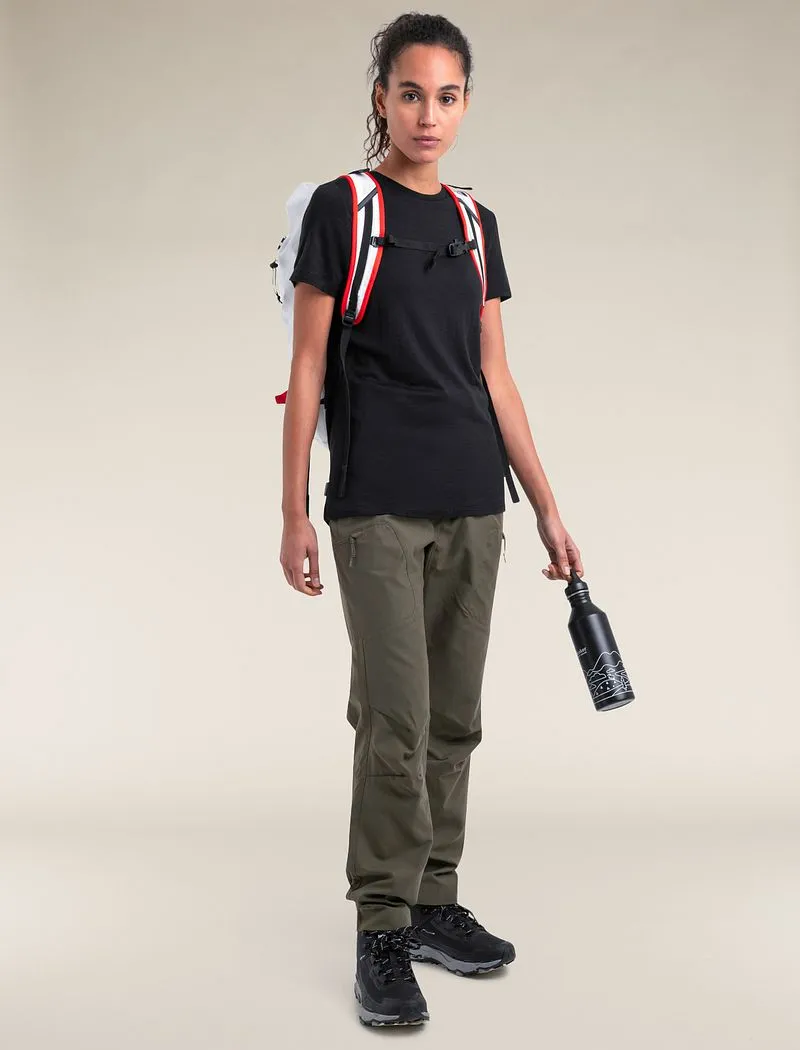 Icebreaker Merino 150 Tech Lite Short Sleeve T-Shirt - Woman - Black - Size XL sold by Icebreaker product image thumbnail 4