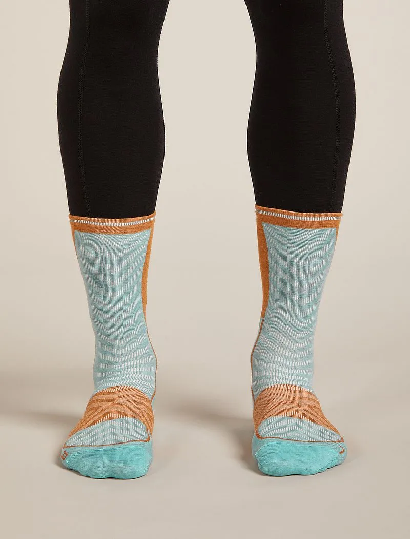 Icebreaker Merino Blend Run+ Ultralight Crew Socks - Man - Hydro/trail - Size S sold by Icebreaker product image thumbnail 4