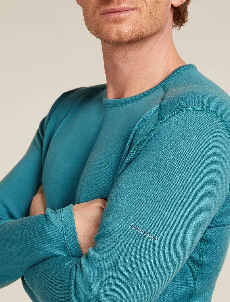 Icebreaker Merino 260 Tech Long Sleeve Crew Thermal Top - Man - Topaz - Size S sold by Icebreaker product image thumbnail 5