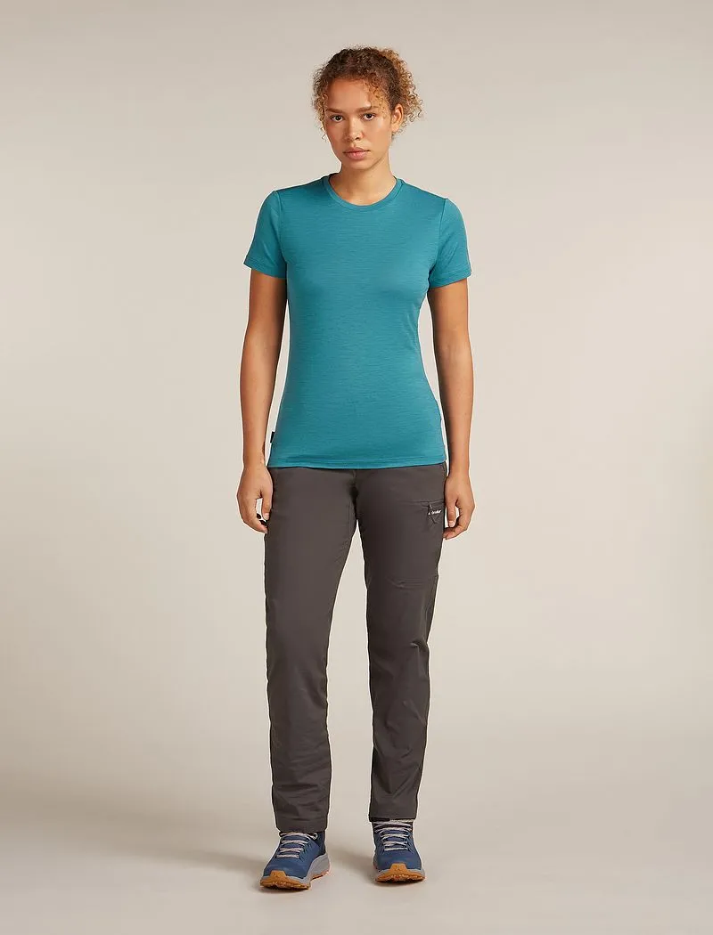 Icebreaker Merino 150 Tech Lite Short Sleeve T-Shirt - Woman - Topaz - Size XS sold by Icebreaker product image thumbnail 3