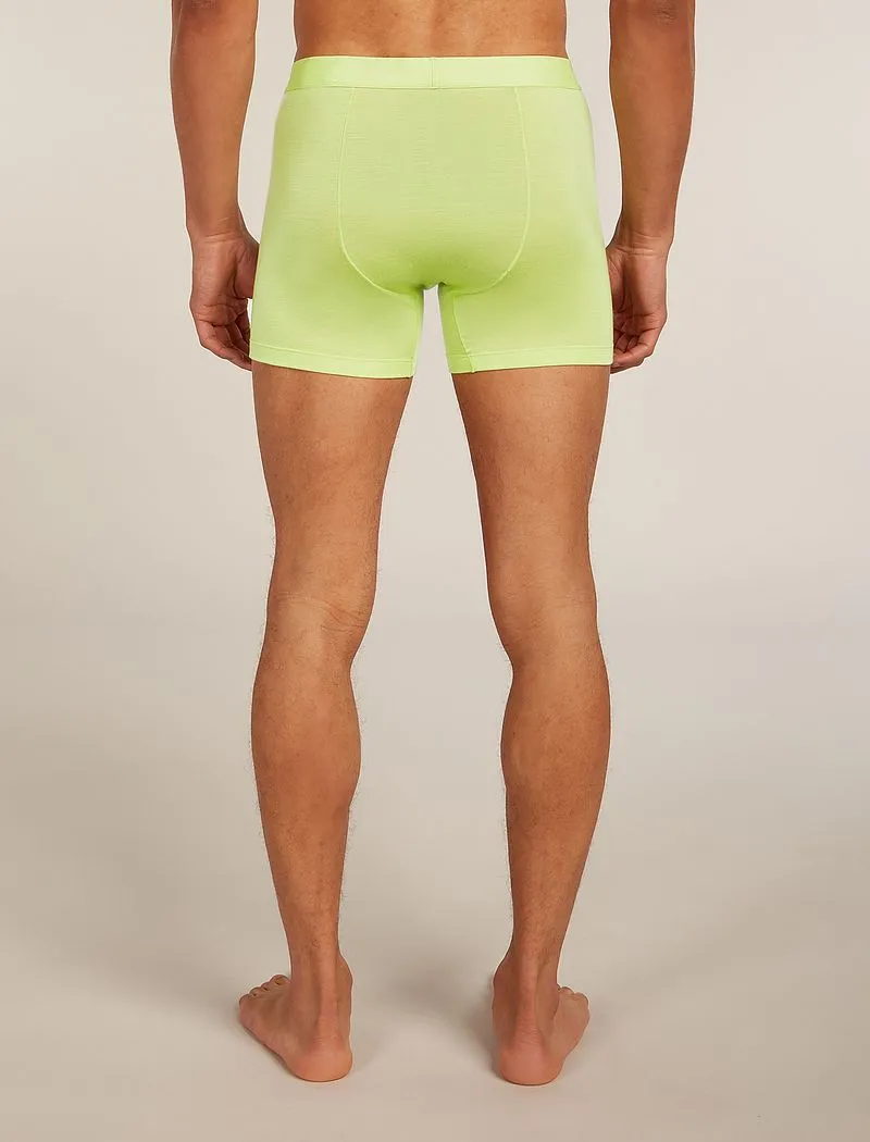 Icebreaker Merino Blend 125 Cool-Lite™ Anatomica Boxers - Man - Peridot - Size M sold by Icebreaker product image thumbnail 2