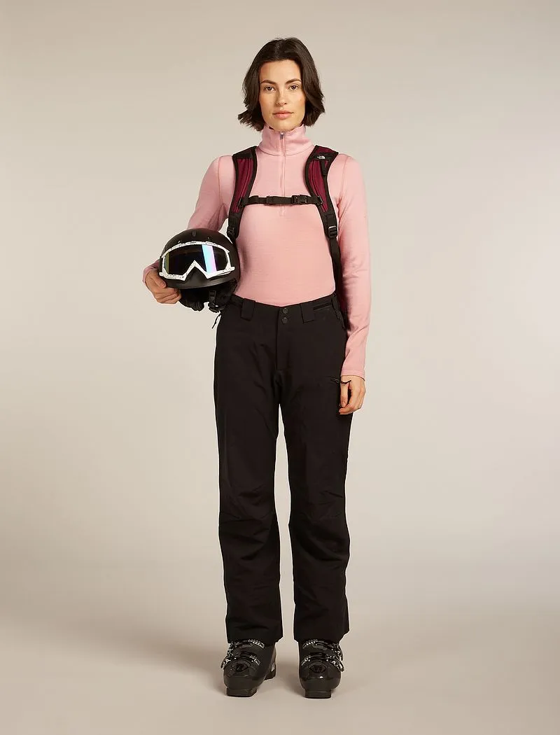 Icebreaker Merino 260 Tech Long Sleeve Half Zip Thermal Top - Woman - Blush - Size XL sold by Icebreaker product image thumbnail 4