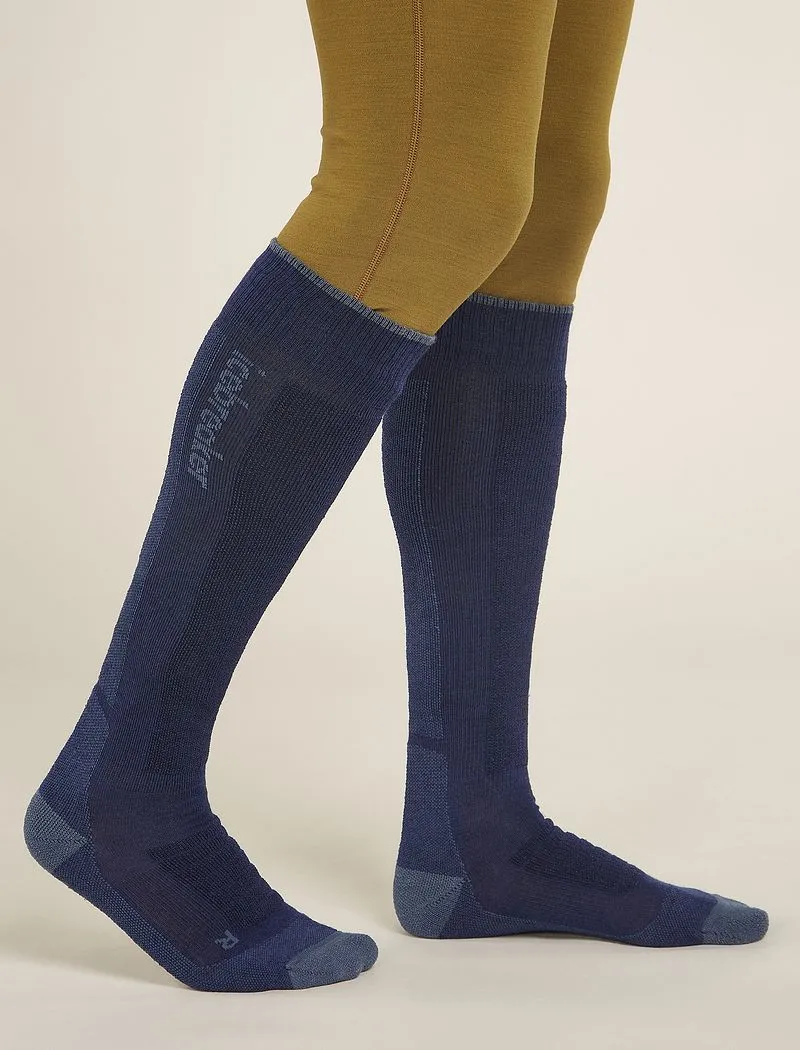 Icebreaker Merino Ski+ Medium Over The Calf Socks - Man - Royal Navy/dawn - Size L sold by Icebreaker product image thumbnail 3