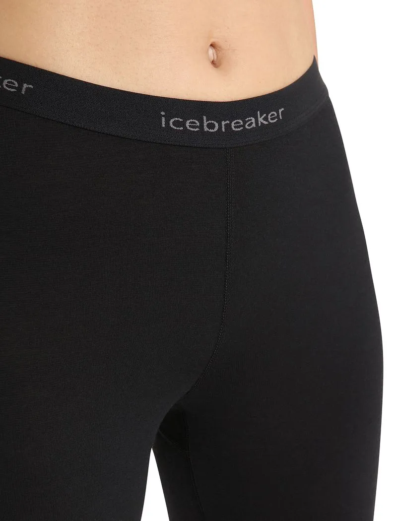 Icebreaker Merino 200 Oasis Thermal Leggings - Woman - Black - Size M sold by Icebreaker product image thumbnail 3