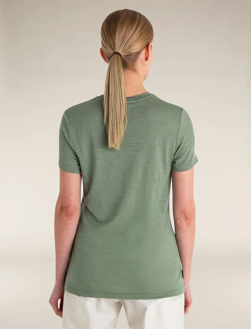 Icebreaker Merino 150 Tech Lite Short Sleeve T-Shirt - Woman - Lichen - Size XS sold by Icebreaker product image thumbnail 2