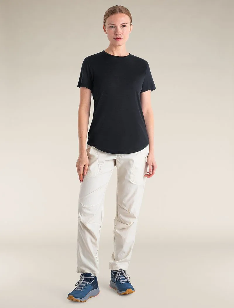 Icebreaker Merino Blend 125 Cool-Lite™ Sphere Short Sleeve T-Shirt - Woman - Black - Size XS sold by Icebreaker product image thumbnail 3