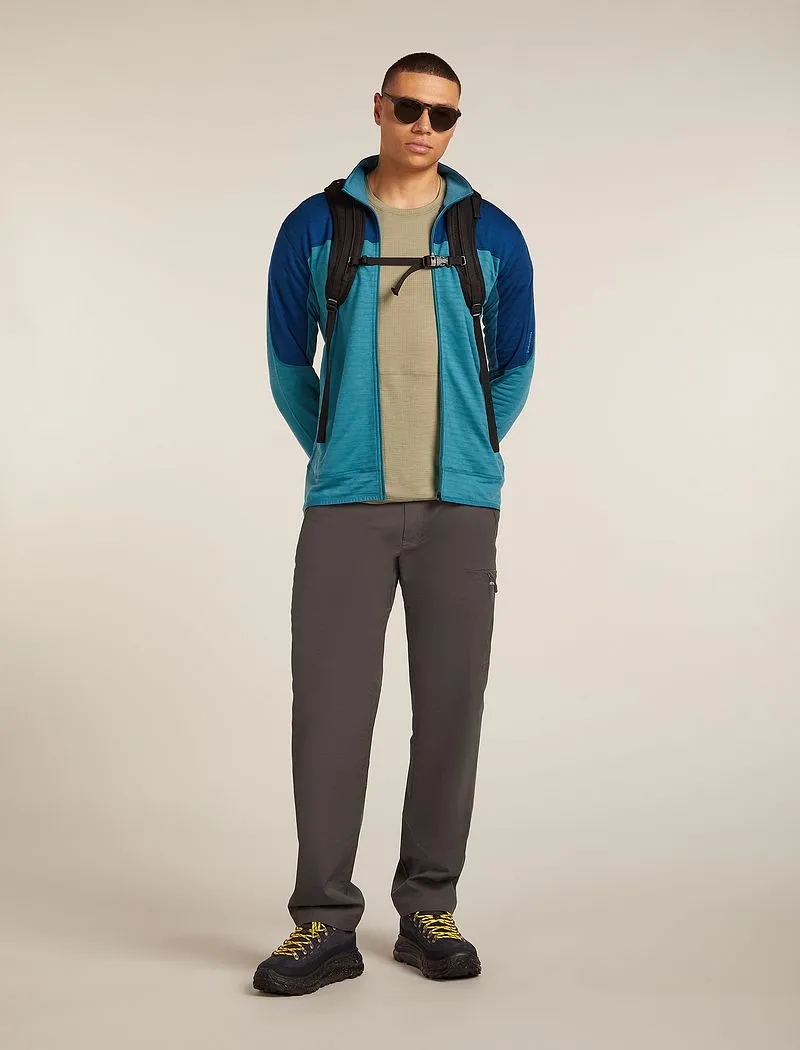 Icebreaker Merino 200 Waffle Elevation Short Sleeve T-Shirt - Man - Flagstone - Size XL sold by Icebreaker product image thumbnail 4