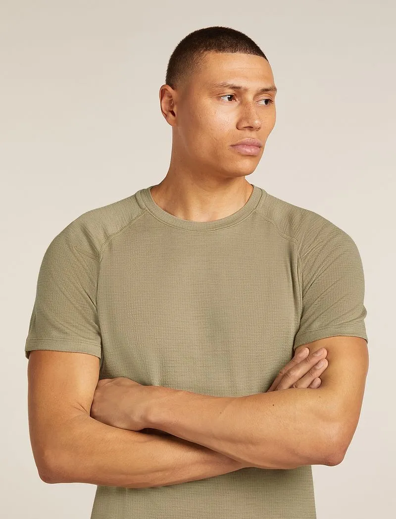 Icebreaker Merino 200 Waffle Elevation Short Sleeve T-Shirt - Man - Flagstone - Size XL sold by Icebreaker product image thumbnail 5