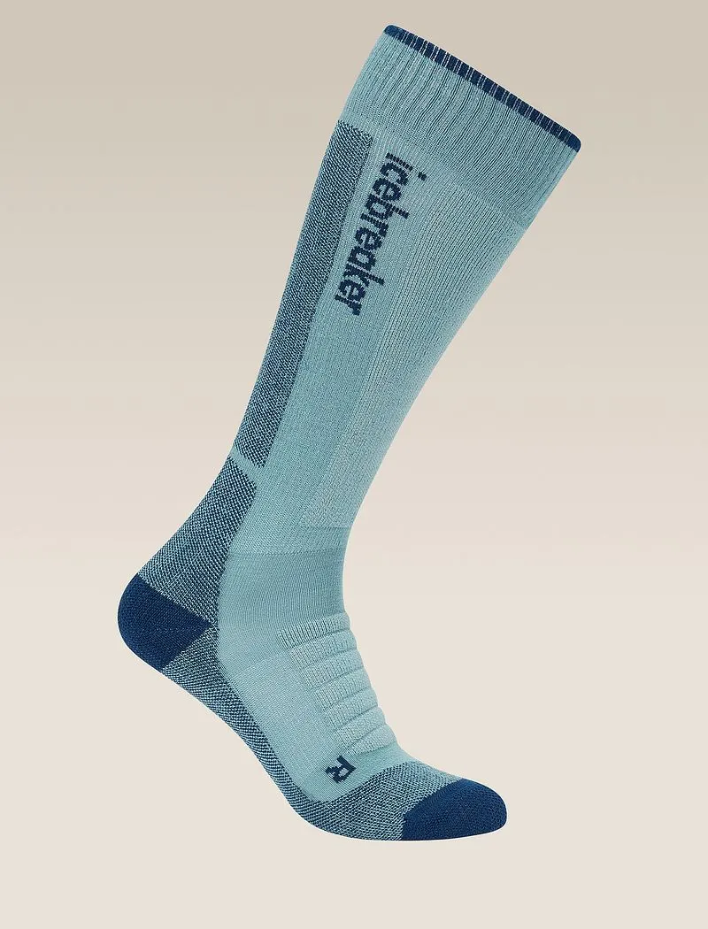 Icebreaker Merino Ski+ Medium Over The Calf Socks - Woman - Hydro/atlantis - Size S sold by Icebreaker product image thumbnail 2