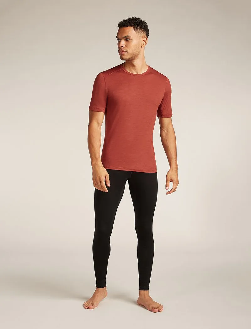 Icebreaker Merino 200 Oasis Short Sleeve Crew Thermal Top - Man - Jasper - Size XL sold by Icebreaker product image thumbnail 3