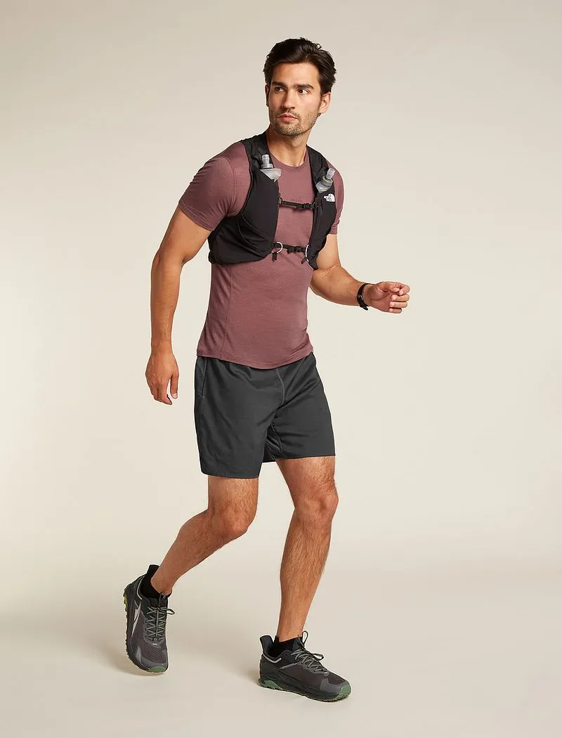 Icebreaker Merino Blend 75 Cool-Lite™ Featherlight™ Short Sleeve T-Shirt - Man - Carob - Size L sold by Icebreaker product image thumbnail 5