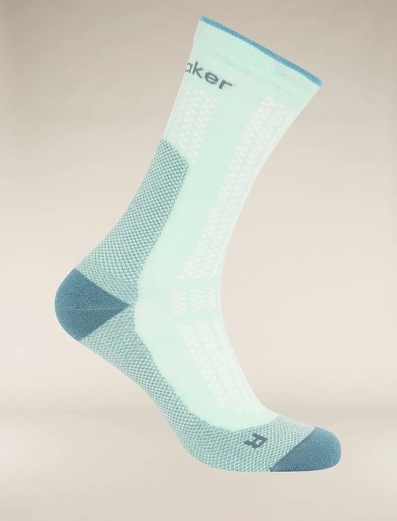 Icebreaker Merino Hike+ Ultralight Crew Socks - Man - Mint/blue Ash - Size XL sold by Icebreaker product image thumbnail 2