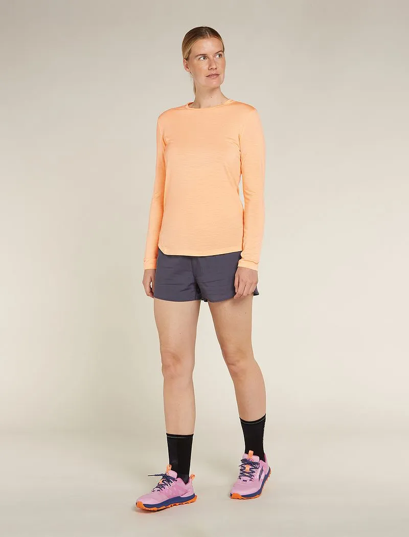 Icebreaker Merino Blend 125 Cool-Lite™ Sphere Long Sleeve T-Shirt - Woman - Sunstone - Size L sold by Icebreaker product image thumbnail 3