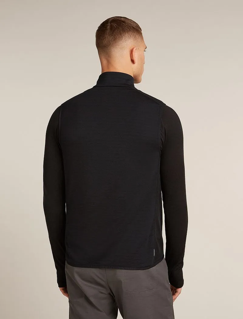 Icebreaker Merino Blend 300 RealFleece™ Descender Vest - Man - Black - Size S sold by Icebreaker product image thumbnail 2