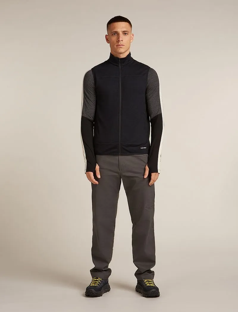 Icebreaker Merino Blend 300 RealFleece™ Descender Vest - Man - Black - Size S sold by Icebreaker product image thumbnail 3