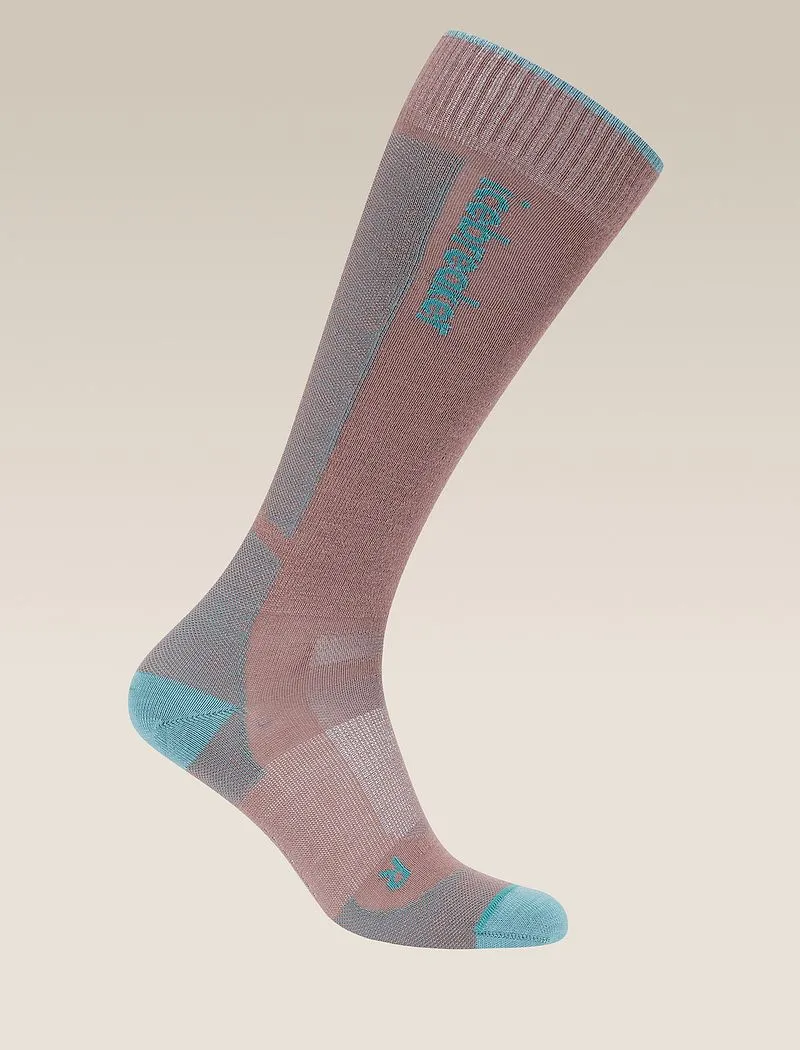 Icebreaker Merino Ski+ Ultralight Over The Calf Socks - Woman - Summit/hydro - Size S sold by Icebreaker product image thumbnail 2