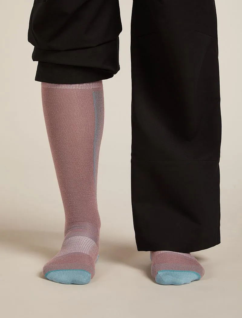 Icebreaker Merino Ski+ Ultralight Over The Calf Socks - Woman - Summit/hydro - Size S sold by Icebreaker product image thumbnail 4