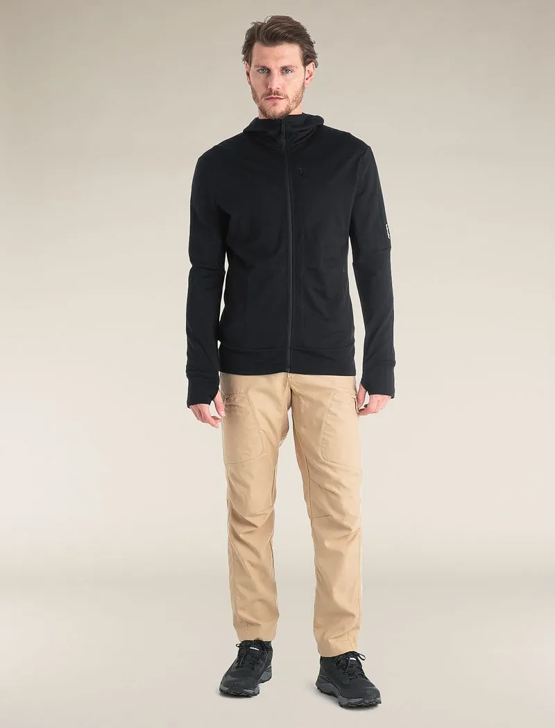 Icebreaker Merino 260 Quantum Long Sleeve Zip Hoodie - Man - Black - Size M sold by Icebreaker product image thumbnail 3