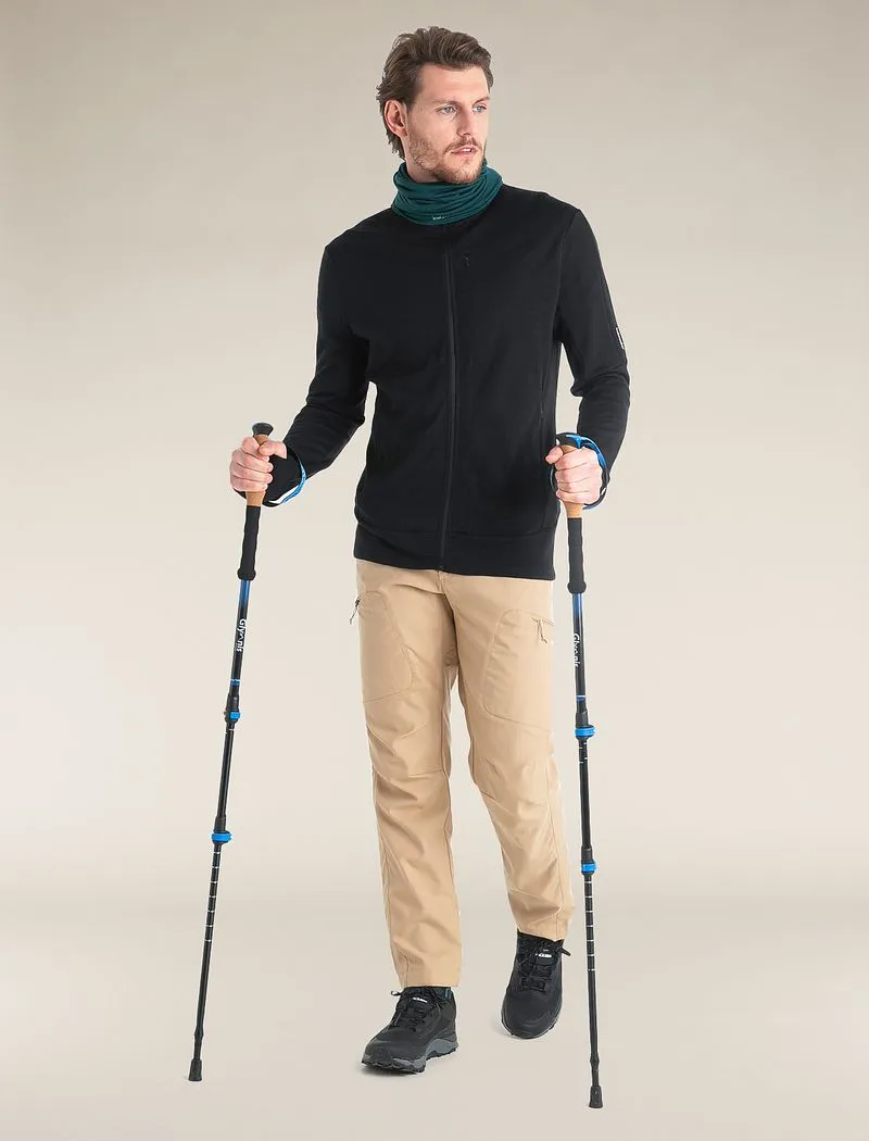 Icebreaker Merino 260 Quantum Long Sleeve Zip Hoodie - Man - Black - Size M sold by Icebreaker product image thumbnail 4