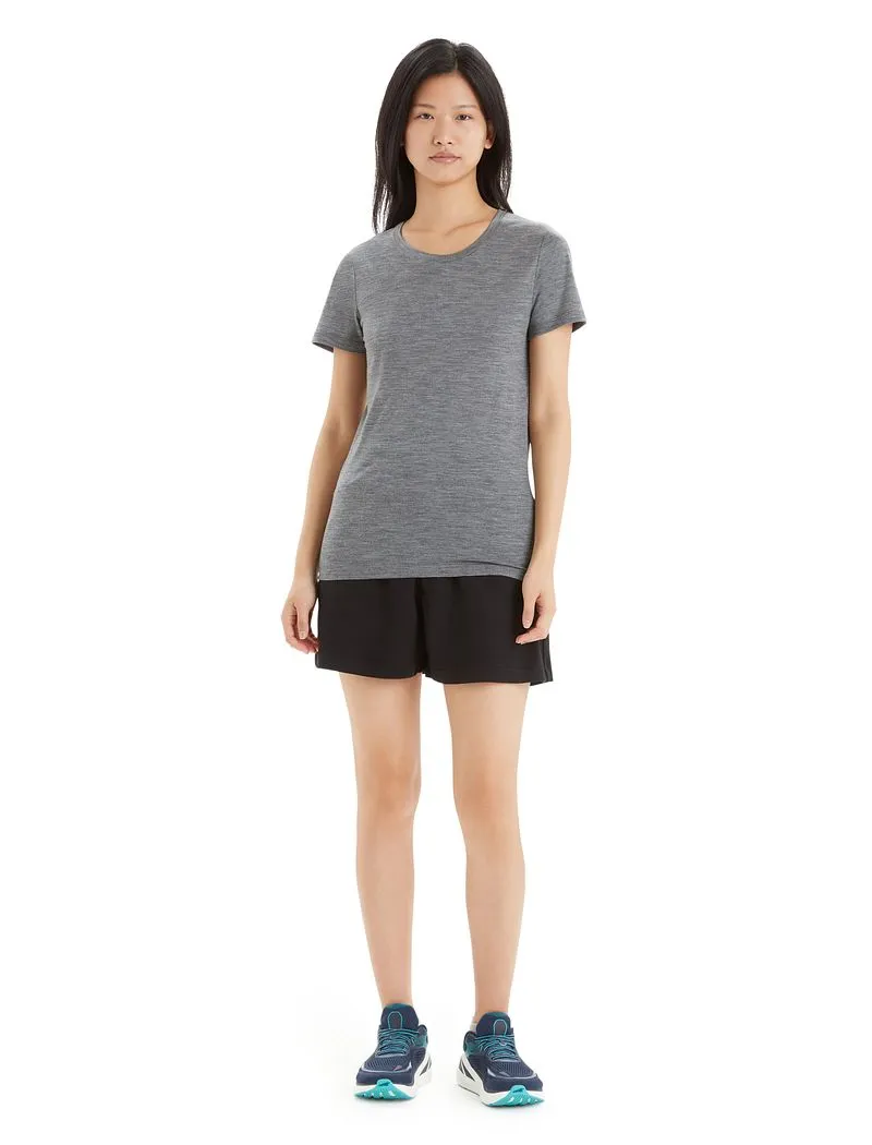 Icebreaker Merino Tech Lite II Short Sleeve T-Shirt - Woman - Gritstone Heather - Size XL sold by Icebreaker product image thumbnail 4