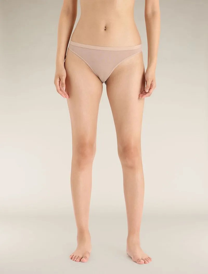 Icebreaker Merino 150 Siren Thong - Woman - Praline - Size XS sold by Icebreaker