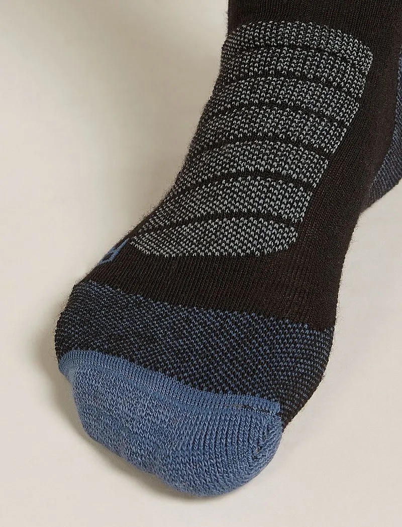 Icebreaker Merino Ski+ Medium Over The Calf Socks - Woman - Black/dawn - Size L sold by Icebreaker product image thumbnail 4
