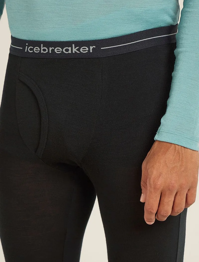 Icebreaker Merino 175 Everyday Thermal Leggings wFly - Man - Black - Size XXL sold by Icebreaker product image thumbnail 5