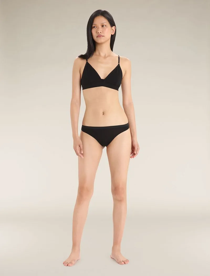Icebreaker Merino 150 Siren Thong - Woman - Black - Size M sold by Icebreaker product image thumbnail 3