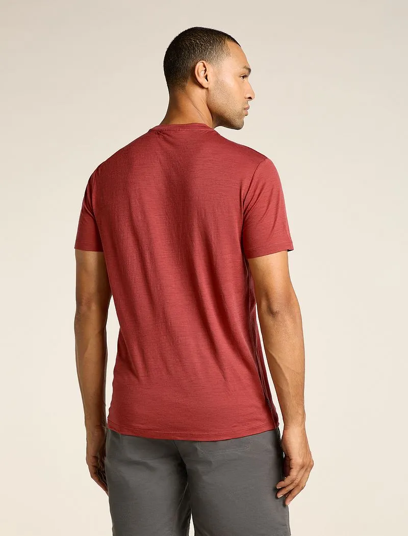 Icebreaker Merino 150 Tech Lite Short Sleeve T-Shirt Hike Together - Man - Jasper - Size L sold by Icebreaker product image thumbnail 2